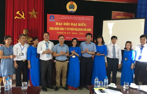 Đại hội Đại biểu Công đoàn Công ty cổ phần Viglacera Hữu Hưng